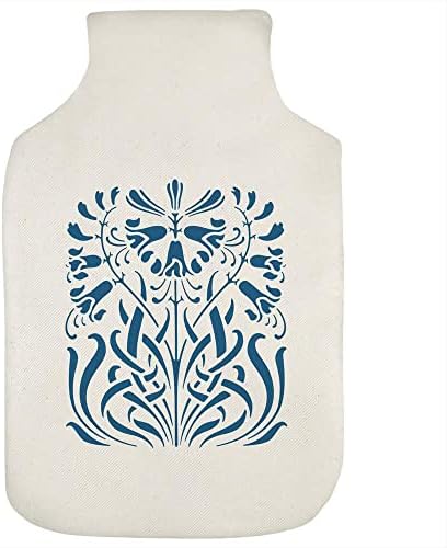 Azeeda 'Stilizált Harangvirág' Forró Víz Üveg Fedelét (HW00027182)