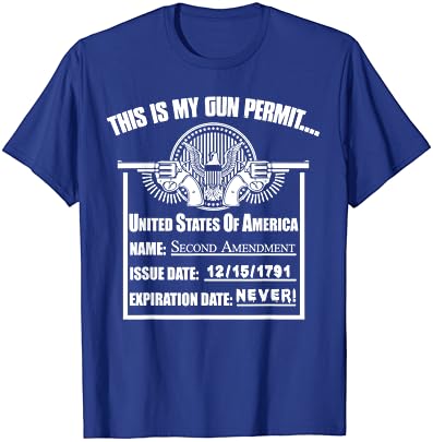 Ez A Fegyver Engedély Amerikai Egyesült Államok 2. Módosítás Póló
