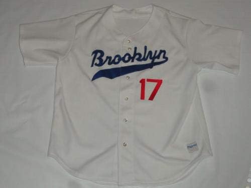 Carl Erskine Aláírt Fenséges Brooklyn Dodgers Jersey Szövetség Coa Engedélyezett - Dedikált MLB Mezek
