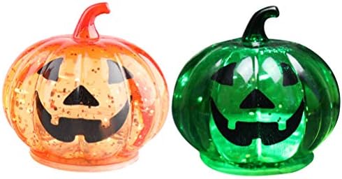 PartyKindom Halloween Hangulatot LED Tök Világító Lámpa asztali Lámpa (Random Szín) Halloween-Halloween Party