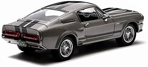 Greenlight 1967-es Ford Mustang Eleanor-tól Eltűnt 60 Másodperc film, Szürke, Fekete Csíkokkal 86411 - 1/43 Méretarányú