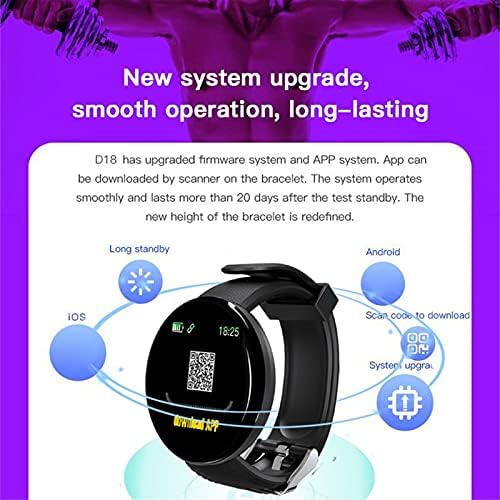 Többfunkciós Intelligens Karóra az Android/iOS Telefonok,1.44 Teljes érintőképernyő Smartwatch Vízálló Karóra w/ Fitness Aludni