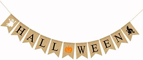 SOIMISS Halloween Boszorkány Zászlók Boldog HALLOWEEEN Leveleket Sármány Garland Zászló Banner Beltéri Kültéri Dekoráció Parti Fesztivál