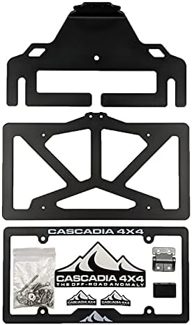 Cascadia 4x4 Flipster V3 - Csörlő Rendszámtábla Felszerelése Rendszer - Hawse & Roller Fairlead Kompatibilis