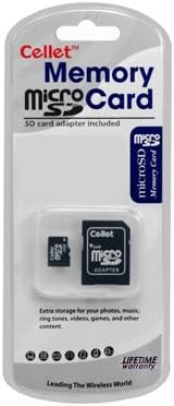 Cellet MicroSD 4GB Memória Kártya LG VX8550 Telefon SD Adapter.