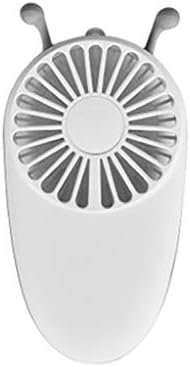 SBSNH Kézi Kényelmes USB Töltés Ventilátor, 3 Sebesség Állítható Csendes, Energiatakarékos Ventilátor, kötéllel, Kültéri/Home/Office,Rózsaszín