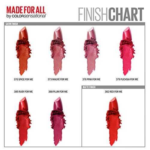 Maybelline Color Szenzációs, amit Minden Rúzs, Ropogós Lip Color & Hidratáló Formula, Vörös Nekem, Piros, 1 Szám