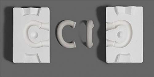 WellieSTR 1 Készlet Mini 3D Vakolat Csésze Fogantyú Formák Kerámia teáskanna Kezelni Penész DIY Kézműves Művészeti Penész Visszaesés legyél