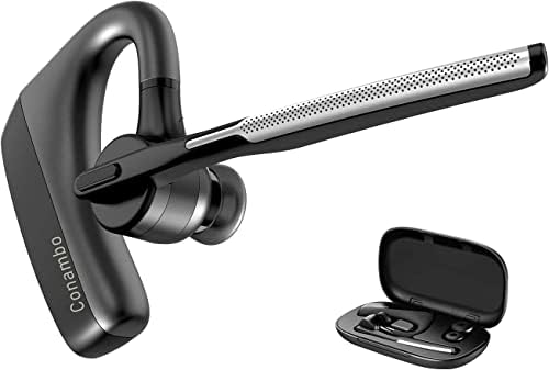 CONAMBO Bluetooth Headset V5.1, 16 Óra HD beszélgetési idő CVC8.0 Kettős Mikrofon zajszűrő kihangosító Bluetooth Fülhallgatót