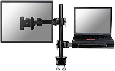 Newstar FPMA-D960NOTEBOOK Teljes mozgása Asztal-Hegy (bilincs) a 10-27 Monitor Képernyőjén, Laptop, Magassága Állítható - Fekete