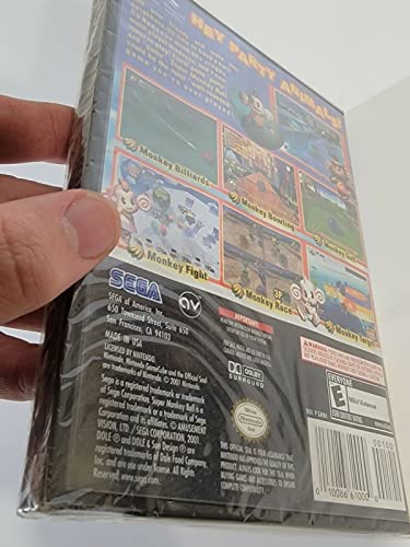 Új Super Monkey Ball Teljes CIB számára a Nintendo Gamecube 2001 Lezárt Olvasni
