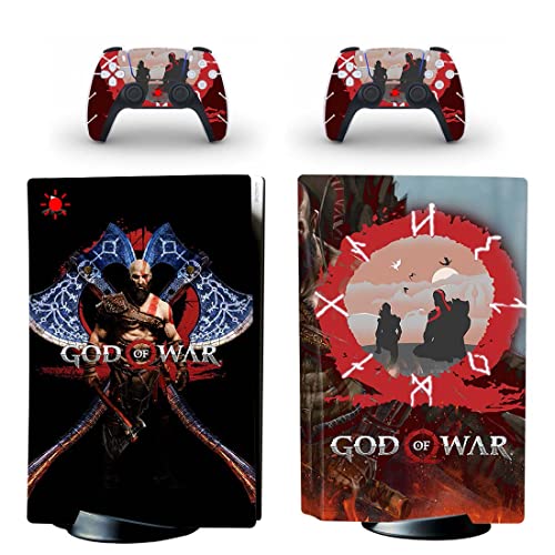 Játék Isten Legjobb A Háború PS4 vagy PS5 Bőr Matrica PlayStation 4 vagy 5 Konzol, 2 Vezérlők Matrica Vinil V4717