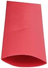 X-mosás ragályos 2M Hosszú, 10mm, Belső Átm. Poliolefin Hő Zsugorodó Cső Piros Vezeték Javítása(2M de largo 10 mm-es, de diámetro belső.