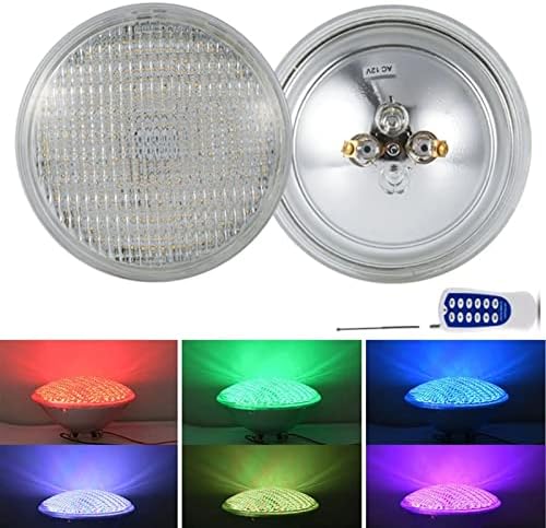 ASPZQ Par56 Víz alatti Világítás LED Medence Fény Gyanta Teli Falra Szerelhető Lámpa, 12V RGB/Meleg/Hideg Fehér, IP68 Vízálló Fény (Szín