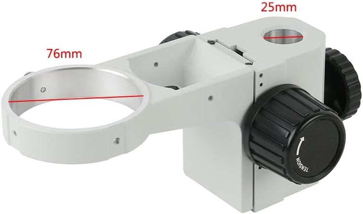 YASEZ Ipari Binokuláris Trinocular Mikroszkóp Kamera tartó Állvány Kar Konzol 76mm Egyetemes 360 Forgó Karbantartás Munkapad (Szín : D, Méret