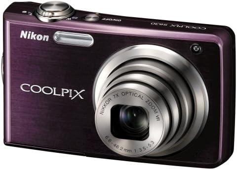 Nikon Coolpix S630 12MP Digitális Fényképezőgép 7x Optikai rázkódáscsökkentés (VR) Zoom, 2.7 inch LCD (Rubinvörös)