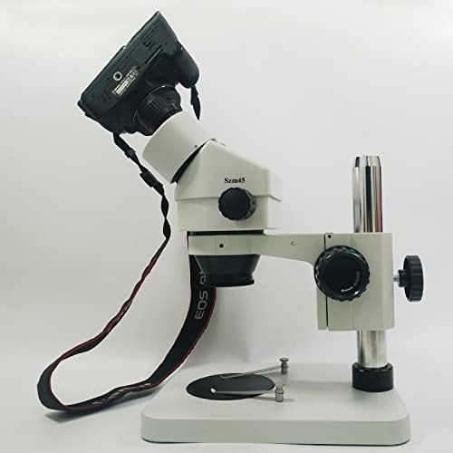 Mikroszkóp Kiegészítők Kit Felnőttek számára Objektív Adapter Fekete 23.2 MM-es Kamera Mikroszkóp meg Teleszkóp Labor Fogyóeszközök