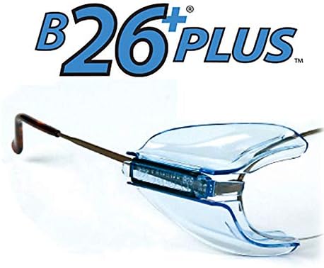 B26+ Szárny Haver Biztonsági Szemüveg Oldalán Pajzsok - Illik Kicsi / Közepes Szemüveg (Csomag 20)