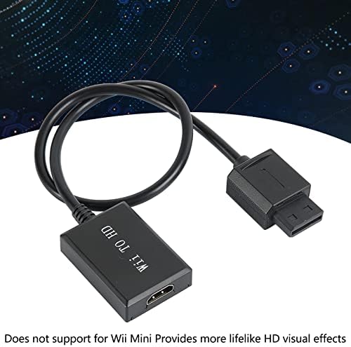 Yoidesu a Wii-HDMI Átalakító, a Wii-HDMI Adapter Támogatja a 1080P Plug and Play Játék AV-Adapter a HDTV -