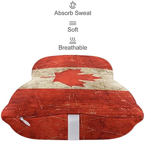 Kanadai Zászló 2db Autó Párnák Lélegző Auto Fej Többi Párna Kényelmes Ülés Párna Illik Minden Jármű