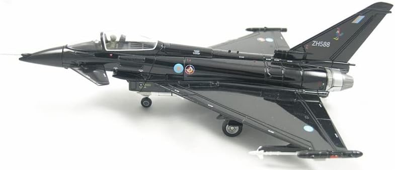 Corgi EUROFIGHTER Typhoon F. MK2, RAF No. 43 REPÜLŐSZÁZAD, DA2 (Teszt Repülőgép), RAF LEUCHARS, Skócia 1998 Limited Edition 1/72 FRÖCCSÖNTÖTT