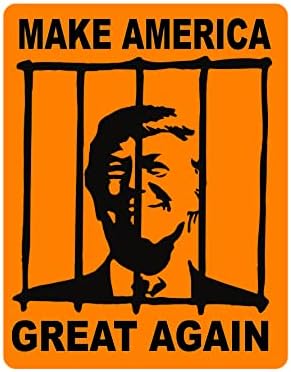 Zárja be Donald Trump Börtönben Matrica, Hogy Amerika Újra Jó (3 Csomag) a Matrica/Matricák
