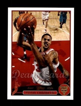2003 Topps 147 Tyson Chandler Chicago Bulls (Kosárlabda Kártya) NM/MT Bika