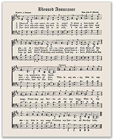 Vallásos Keresztény Himnuszok - Készlet 4 (8 cm x 10 cm) Képet Kinyomtatja - Evangélium kotta Fotók