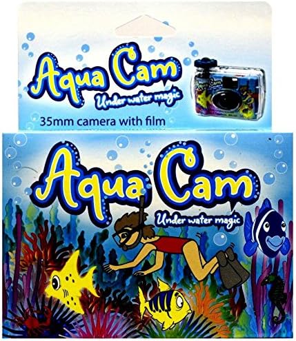 12x Aqua Cam Víz alatti Eldobható Fényképezőgép Vízálló Egyszeri Használatra 35mm 27exp 2019
