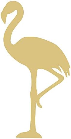 Flamingo Kivágott Befejezetlen Fa Tengeri Strand Dekoráció Nyári Ajtót Fogas MDF Alakú Vászon Stílus 3 (6)