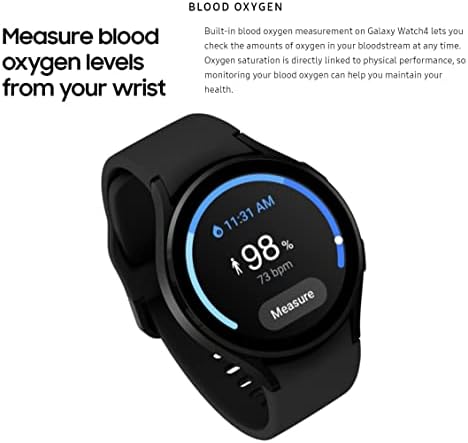 Samsung Galaxy Óra 4 40mm Smartwatch a EKG Monitor Tracker Egészségügyi Fitness Futó Alvási Ciklus GPS Esés Érzékelés LTE MINKET Verzió, Fekete