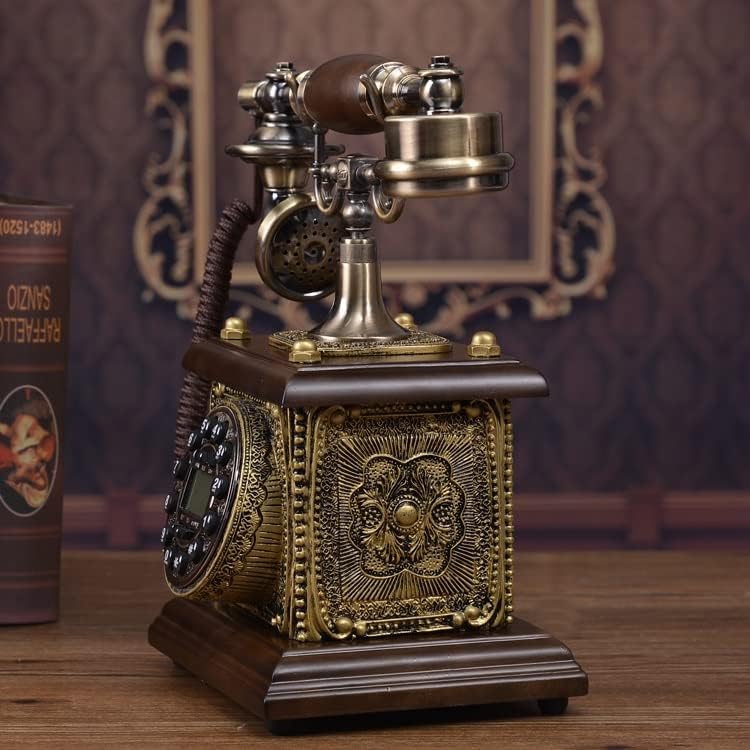 XDCHLK Klasszikus Antik Telefon Divat Vintage Telefon Vezetékes Telefon