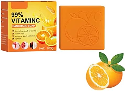 A C-Vitamin Fogfehérítés Szappan, Természetes, Bio Narancs C-Vitamin -, Kézzel készített szappan, Cég Más A Színezete a Test,