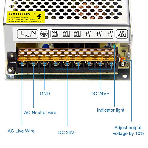 SHNITPWR 24V-os Tápegység 10A 240W az AC / DC Adapter, DC 24 V 10 Erősítő Kapcsolási Áram Átalakító Transzformátor LED Driver