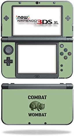 MightySkins Bőr Kompatibilis a Nintendo 3DS XL (2015) – Harci Wombat | Védő, Tartós, Egyedi Vinyl Matrica wrap Borító | Könnyű Alkalmazni,