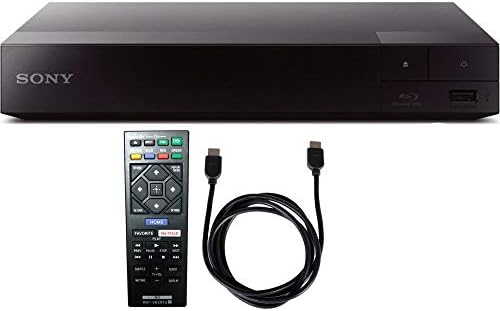 Sony Streaming Blu-ray Disc Lejátszó, Wi-Fi (BDP-S3700) a 6 láb Magas Sebességű HDMI-Kábel
