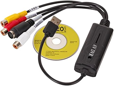 CSYANXING 1* HD Easycap USB 2.0 Audio Video digitalizáló Kártya Adapter VHS DVD-re a Windows 10/8/7