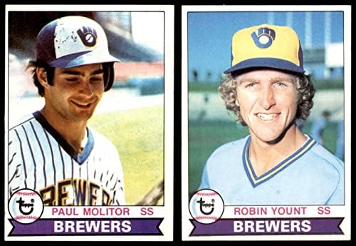 1979 Topps Milwaukee Brewers Közelében Csapat készen áll Milwaukee Brewers (Set) EX Brewers