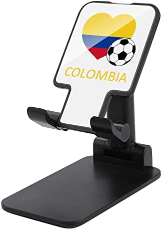 A szerelem Kolumbiai Futball Összecsukható mobiltelefon Állni Tartós Állvány, Állítható Szög Magasság Telefon tartó Asztal