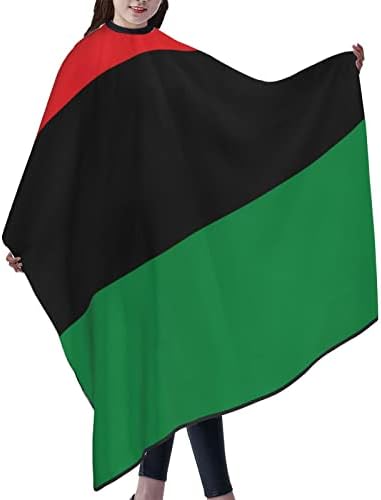 Hajvágás Köpeny, Afro-Amerikai Zászló Pán-Afrikai Zászlók a Férfiak a Nők Hajvágás, Kötény, Köpeny, Haj Vágás, Haj Stylist Sampon Szalon