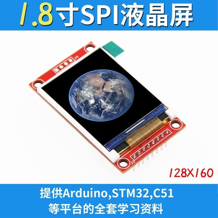 xiexuelian 1.8 inch TFT LCD Modul, Színes kijelző SPI Soros Port szükséges Legalább 4 iOS(11-pin Változat (Sárga Sorban Tű))