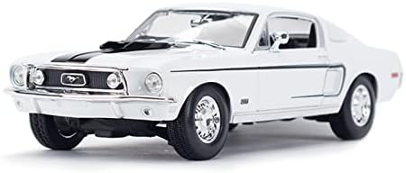Modell Járművek 1968-as Ford Mustang GT Cobra Jet Analóg Die Cast Jármű Gyűjtemény Dísze 1:18 Kifinomult Ajándék Választás