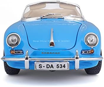 APLIQE Modell Járművek 1961 Porsche 356B Kabrió Klasszikus Alufelni Die Cast Modell Gyűjtemény Dísze 1:18 Kifinomult Ajándék Választás