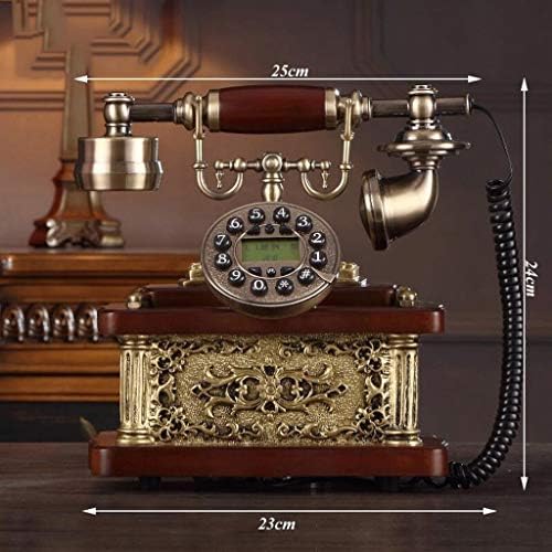 KLHHG Antik Telefon-Kreatív Retro Telefon Európai Gyanta Tárcsázás a Telefon Dekoráció Kávézó Bár Ablak Haza Kellékek