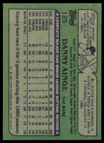 Danny Ainge Újonc Kártya 1982 Topps 125 - Kosárlabda Asztalon Kezdő Lapot
