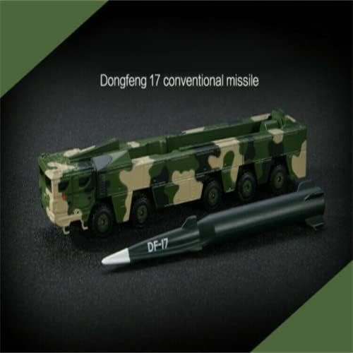 CSYANXING 1/100 Skála Dongfeng 17 Hagyományos Rakéta Jármű Modell Szimulációs Katonai Jármű Gyűjtemény Ajándék