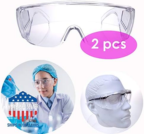 proSPORT 2 Biztonsági Védő Labor Szemüveg szemvédő Kémia Laboratóriumi Védőszemüveg Fedelet Splash Vízálló...