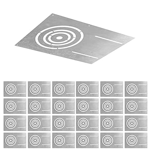 ASD Új építésű Lakás szerelőlap egy Aszimmetrikus Kerek Lyuk 3-4-6, 24-Pack