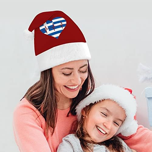 A szerelem Görögország Szívverés Xmas Kalapok Tömeges Felnőttek Kalapok Karácsonyi Kalap Ünnepek, Karácsonyi Party Kellékek