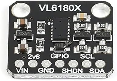 Rakstore VL6180 VL6180X tartománykereső Optikai Kezdve Érzékelő Modul TOF Érzékelő Arduino I2C Interfész 3.3 V 5V Idő Repülési